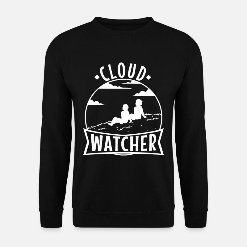 Cloud Watcher - Unisex Sweatshirt - black