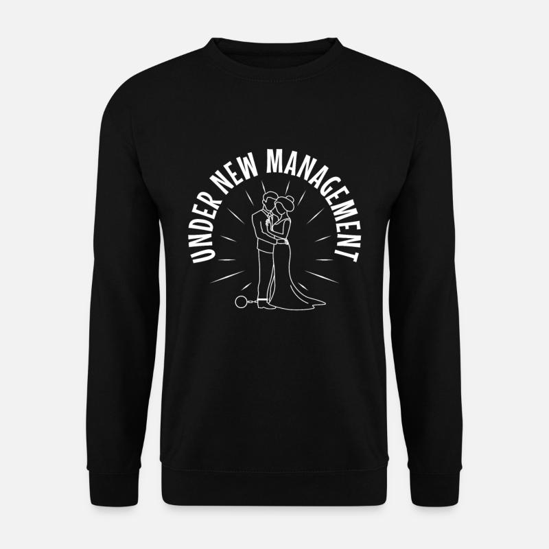 Under New Management groom - Unisex Sweatshirt - black