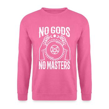 No Gods No Masters - Unisex Sweatshirt - pink - Front