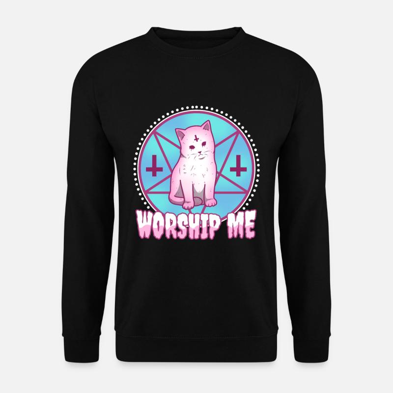 Worship me - Unisex Sweatshirt - black