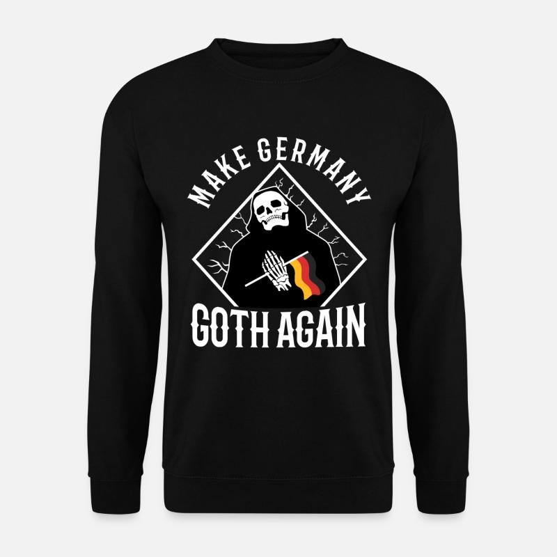 Make Germany goth again - Unisex Pullover - Schwarz