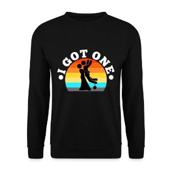 I Got One Braut - Unisex Pullover - Schwarz - Vorne - Alina (178cm) & Michal (187cm)