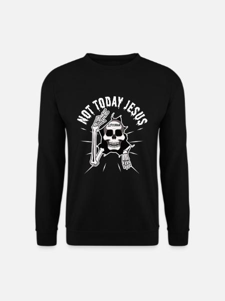 Not Today Jesus - Lifeerror - Unisex Sweatshirt - black