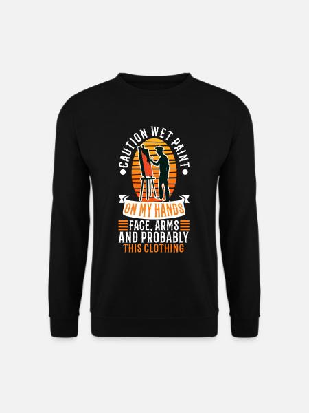 Wet paint - Unisex Sweatshirt - black