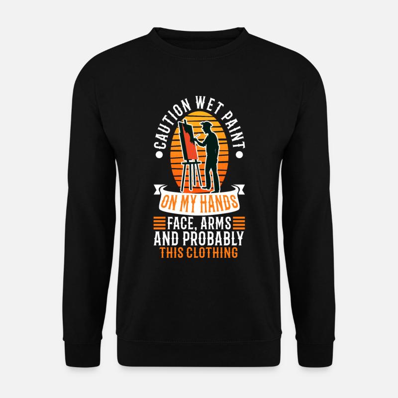 Wet paint - Unisex Sweatshirt - black