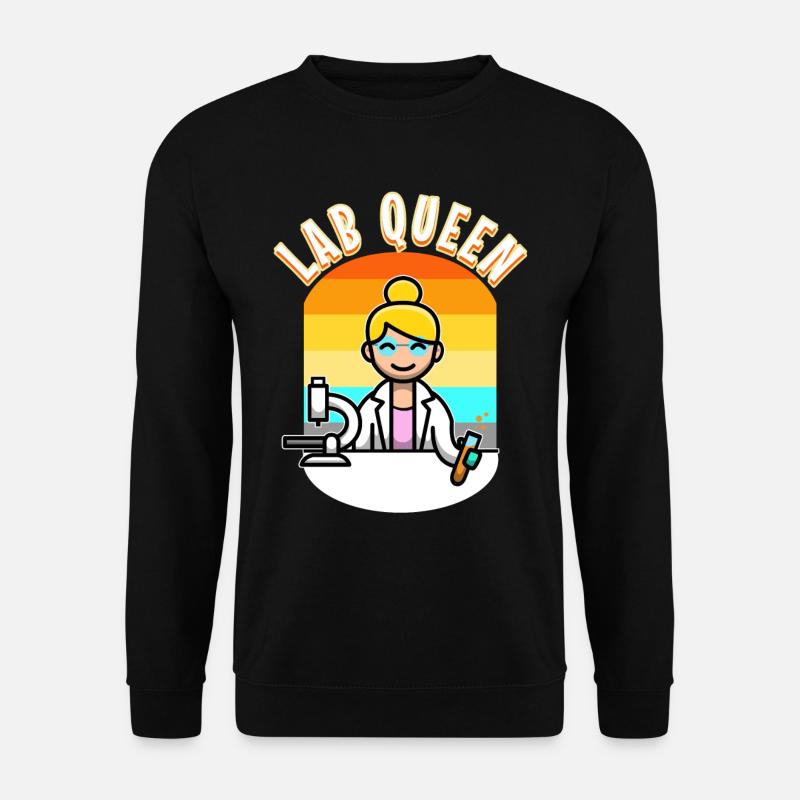 Lab Queen - Unisex Sweatshirt - black