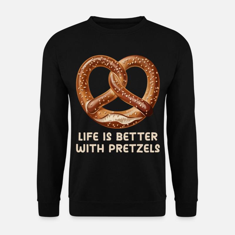 Bretzels Dire Bretzel Bretzel Bretzel Baker - Sweat-shirt Unisexe - noir