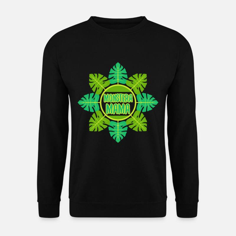 Monstera Mama - Unisex Sweatshirt - black