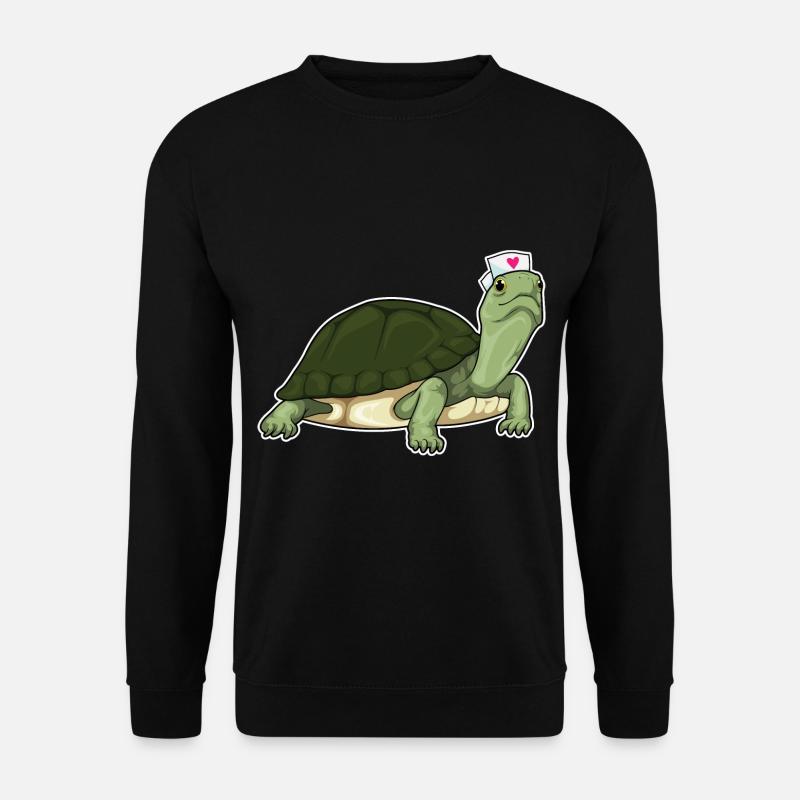 Turtle Nurse - Unisex Sweatshirt - black