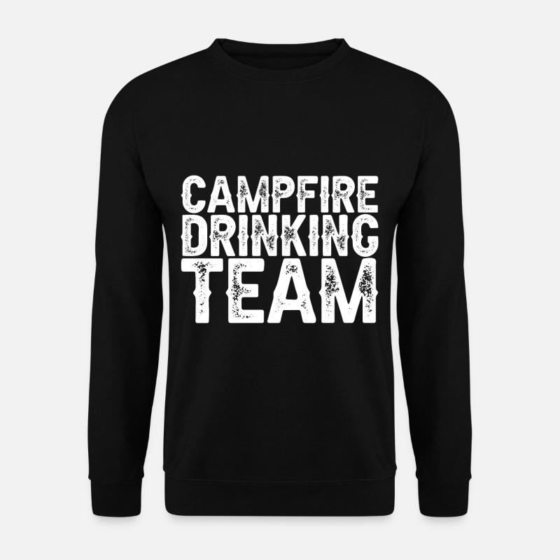 Campfire Drinking Team - Unisex Sweatshirt - black