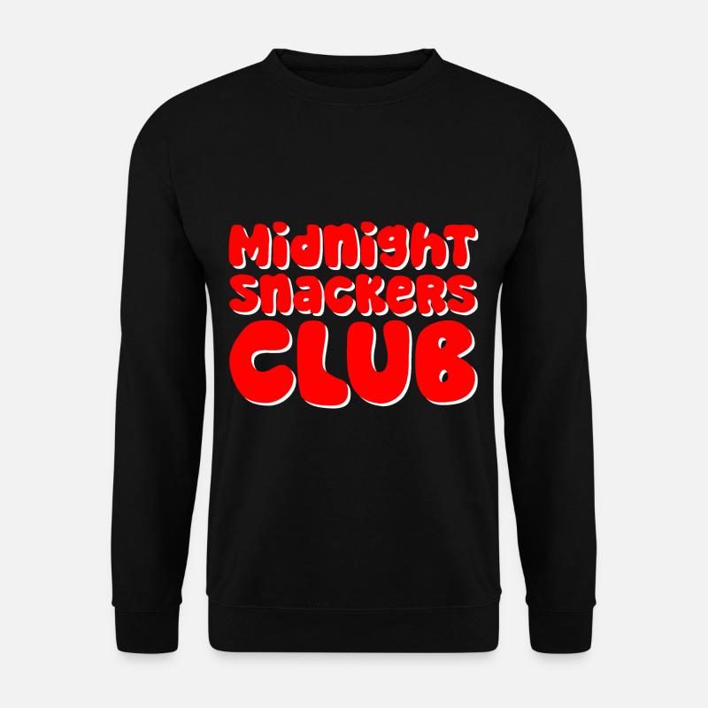 Midnight Snackers Club - Unisex Pullover - Schwarz