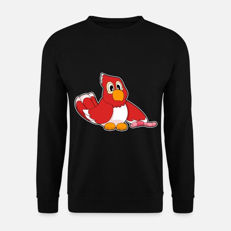 Parrot Worm - Unisex Sweatshirt - black
