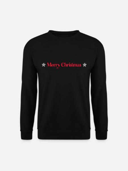 Merry Christmas - Unisex Pullover - Schwarz