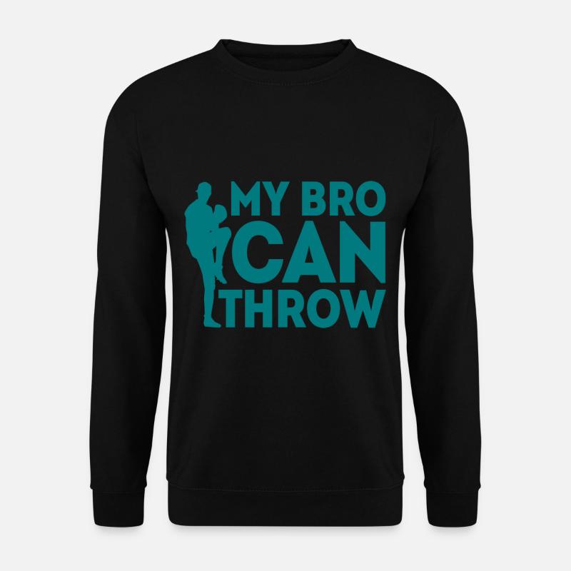 Mon frère peut lancer - Sweat-shirt Unisexe - noir