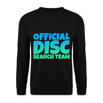 Official Disc Search Team 2 - Unisex Pullover - Schwarz - Vorne - Alina (178cm) & Michal (187cm)