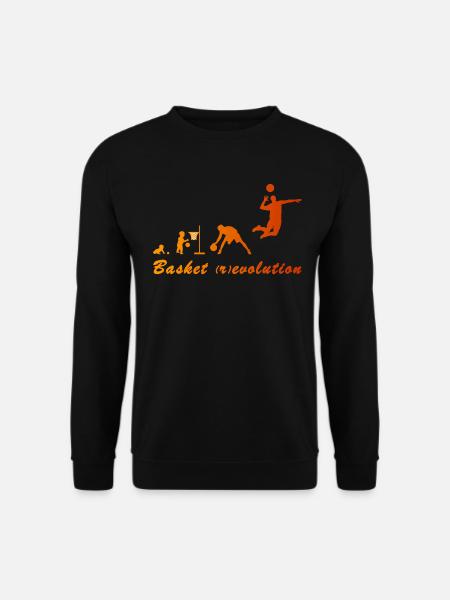 Basket (r) evolution - Unisex Sweatshirt - black