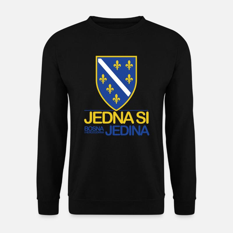Bosna i Hercegovina - Unisex Pullover - Schwarz
