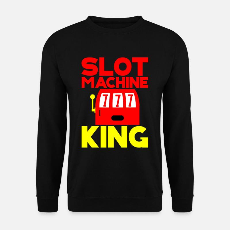 Slot Machine King - Unisex Pullover - Schwarz