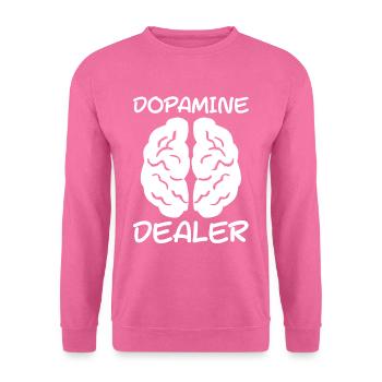 Dopamine Dealer 3 - Sweat-shirt Unisexe - rose - Devant