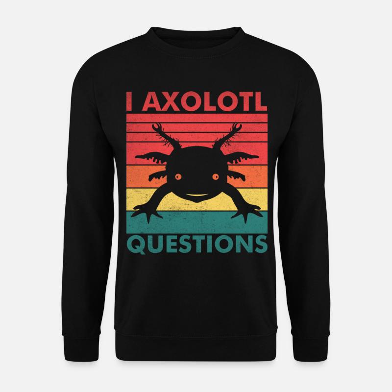 Axolotl - Unisex Sweatshirt - black