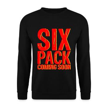 Six Pack à venir 17 - Sweat-shirt Unisexe - noir - Devant - Alina (178cm) & Michal (187cm)