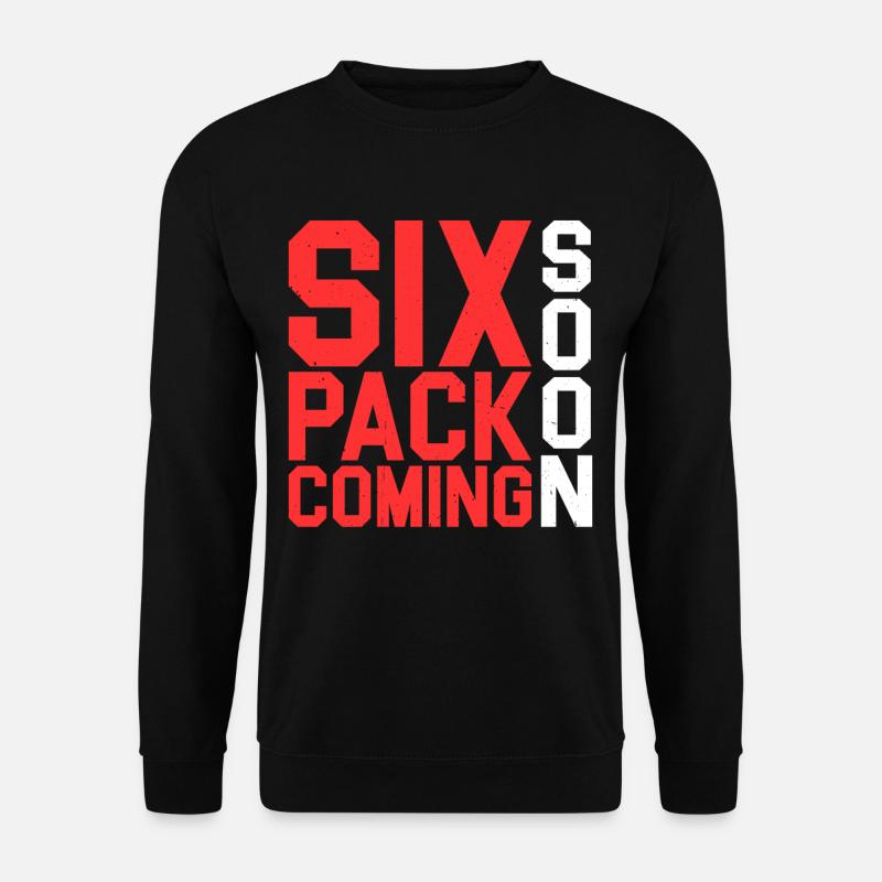 Six Pack Coming Soon 28 - Unisex Sweatshirt - black