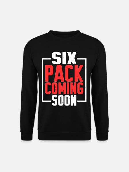 Six Pack Coming Soon 27 - Unisex Sweatshirt - black