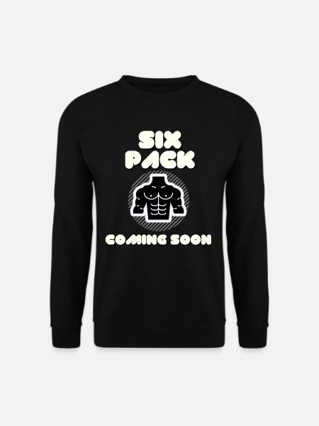 Six Pack Coming Soon 36 - Unisex Sweatshirt - black