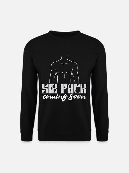 Six Pack Coming Soon 20 - Unisex Sweatshirt - black