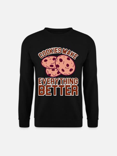 Cookies Make Everything Better 5 - Unisex Sweatshirt - black