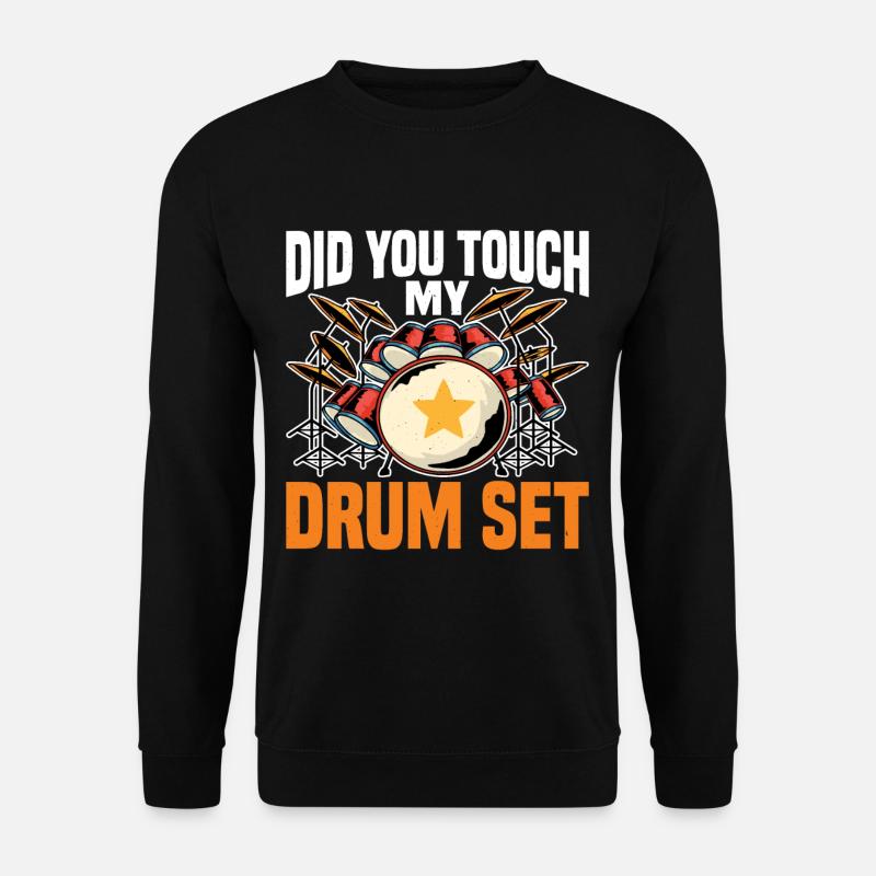 Avez-vous touché ma batterie 8 - Sweat-shirt Unisexe - noir
