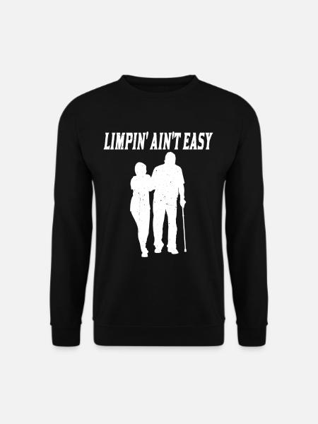 Limpin' Ain't Easy 13 - Unisex Sweatshirt - black