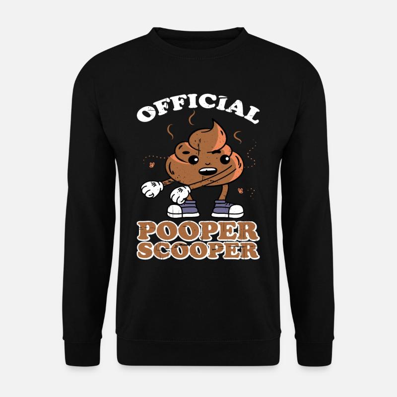Scooper Pooper officiel 10 - Sweat-shirt Unisexe - noir