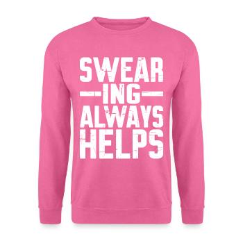Jurer aide toujours 8 - Sweat-shirt Unisexe - rose - Devant