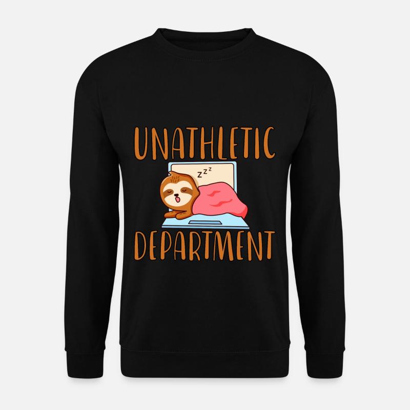 Unathletic Department 2 - Unisex Pullover - Schwarz