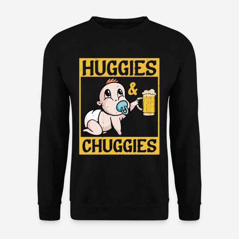 Huggies and Chuggies 20 - Unisex Sweatshirt - black