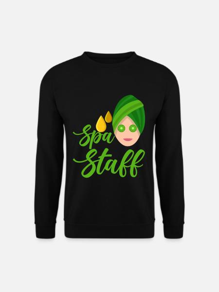 Spa Staff - Unisex Sweatshirt - black