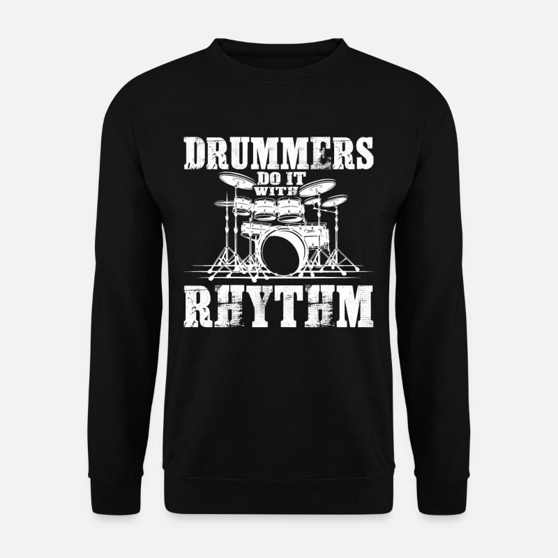 Drummers Do It With Rhythm 2 - Unisex Pullover - Schwarz