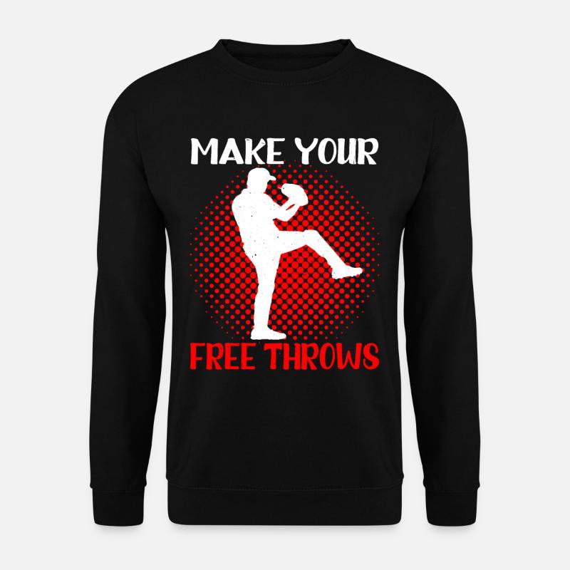 Make Your Free Throws 3 - Unisex Sweatshirt - black