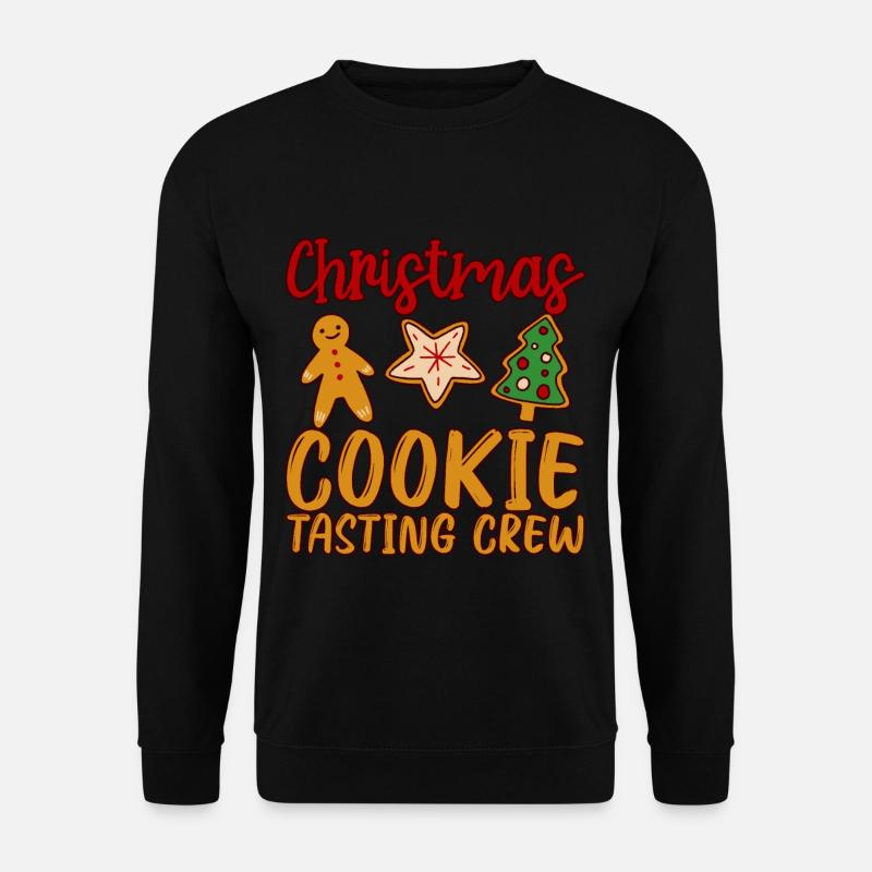 Christmas Cookie Tasting Crew 2 - Unisex Sweatshirt - black