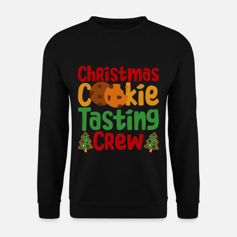 Christmas Cookie Tasting Crew 4 - Unisex Pullover - Schwarz