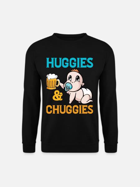 Huggies ' Chuggies 24 - Unisex Sweatshirt - black