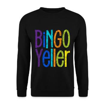 Yeller 3 Bingo - Sweat-shirt Unisexe - noir - Devant - Alina (178cm) & Michal (187cm)