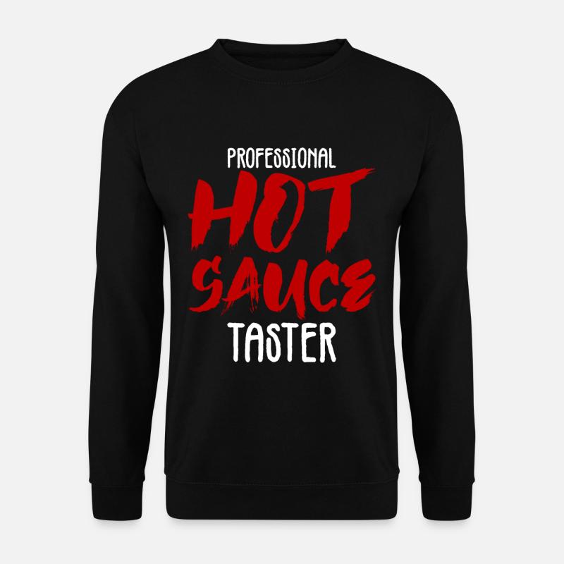 Professional Hot Sauce Button 2 - Unisex Sweatshirt - black