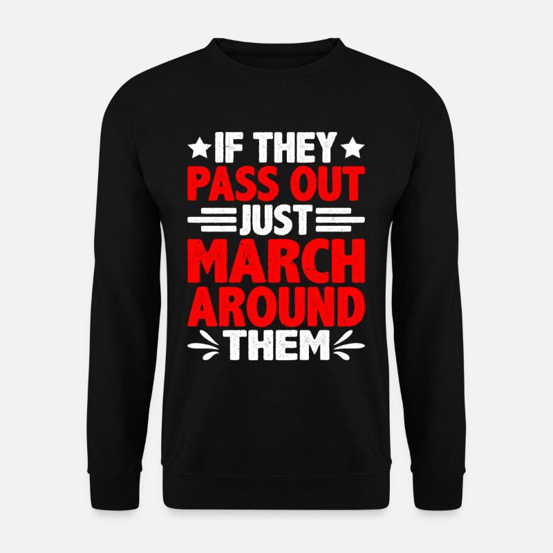 S’ils s’évanouissent, marchez autour d’eux - Sweat-shirt Unisexe - noir