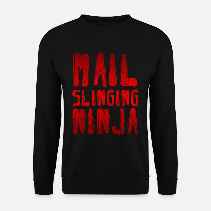 Mail Slinging Ninja 3 - Sweat-shirt Unisexe - noir
