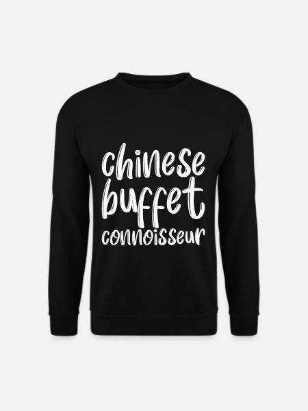 Chinese Buffet Connoisseur - Unisex Sweatshirt - black