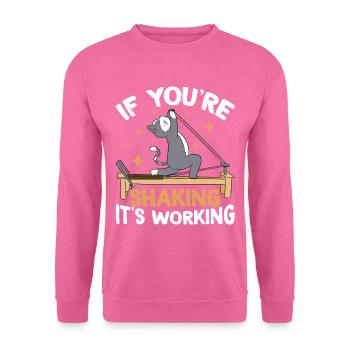 Si vous tremblez, ça marche 2 - Sweat-shirt Unisexe - rose - Devant