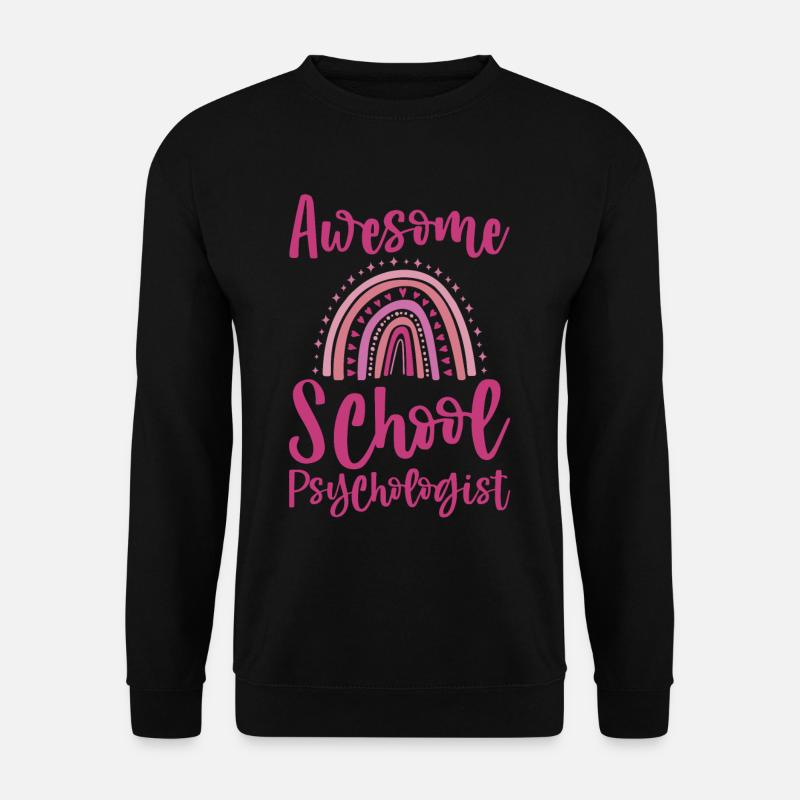Awesome School Psychologist 4 - Unisex Sweatshirt - black