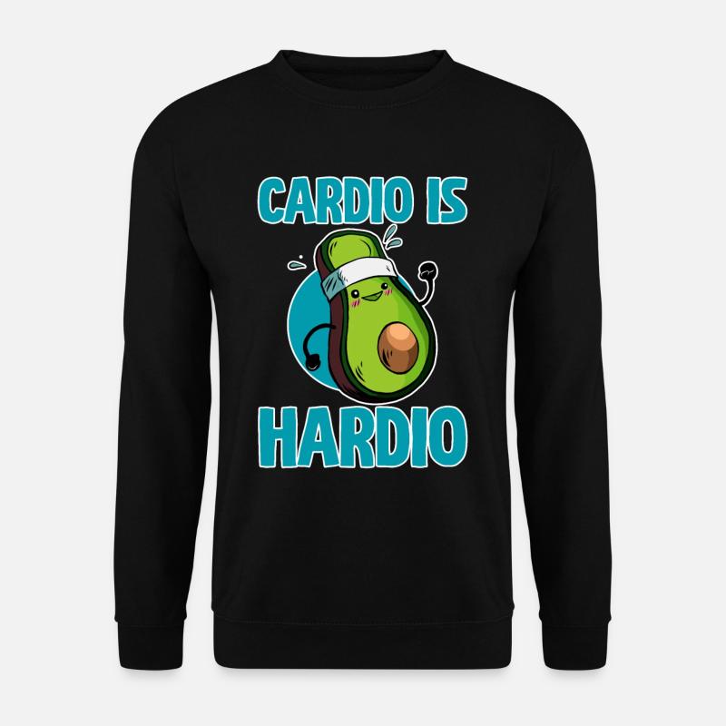 Cardio Is Hardio 4 - Unisex Sweatshirt - black